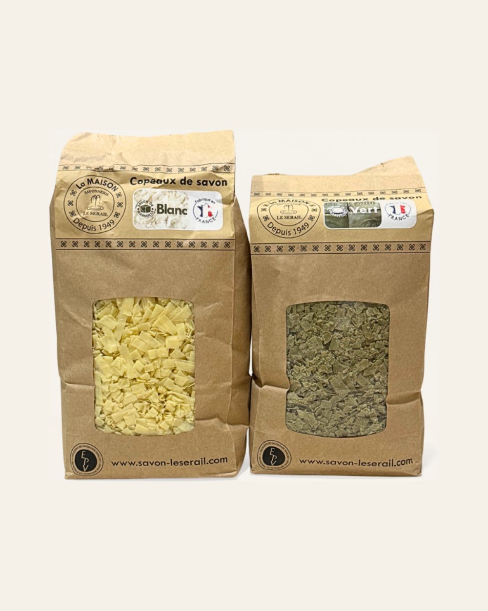 Copeaux de savon de Marseille nature – 1 kg