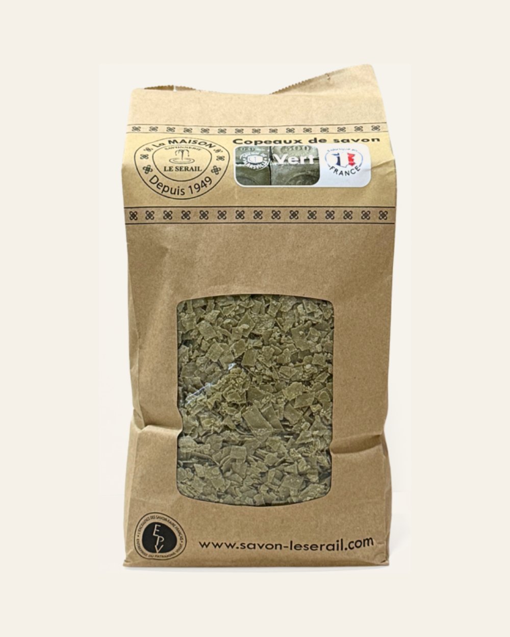 Copeaux de savon de Marseille nature – 1 kg