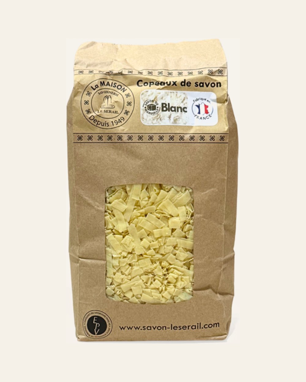 Copeaux de savon de Marseille nature – 1 kg