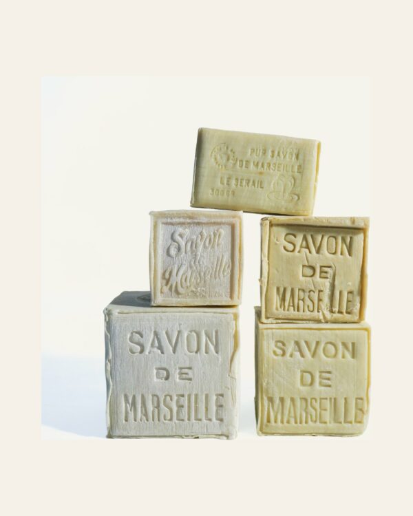 Savon de Marseille végétal (blanc) – Le Sérail