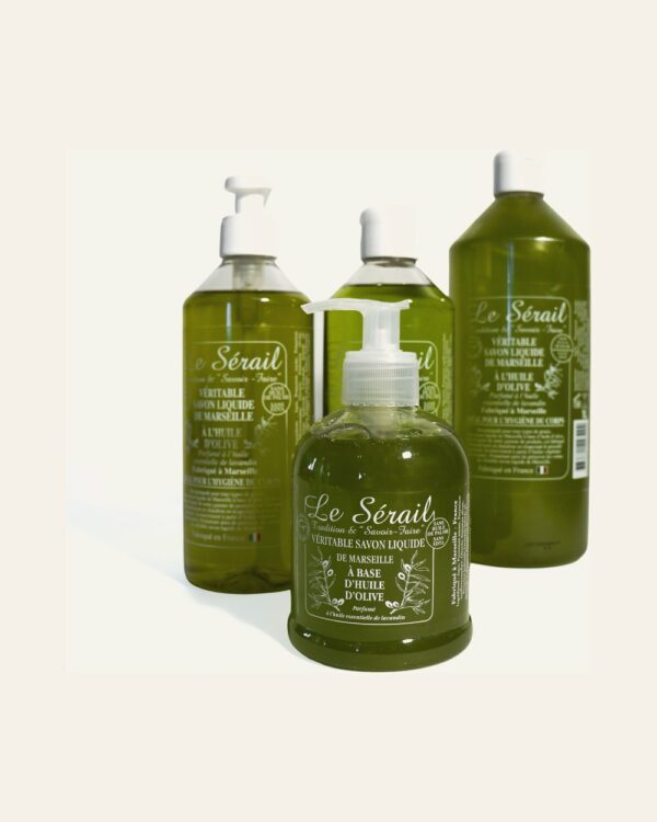 Savon liquide de Marseille à l’huile d’olive – Le Sérail